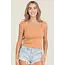 Angie Angie Cap Slv Pointelle Top (X2EB2) ASIS