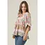 Angie Angie Crochet Trim Top (C2D59)
