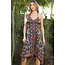 Angie Angie Halter Top Dress With Handkerchief Hem (C4F39)