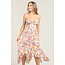 Angie Angie Hanky Hem Maxi Dress(C4896)