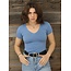 Angie Angie Heather V-Neck Top (X2731)