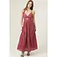 Angie Angie Keyhole Maxi Dress (C4E05)