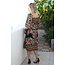Angie Angie Kimono slv Maxi Dress(C4B76)
