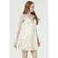 Angie Angie Lace Trimmed Corset Top Dress (H4725)