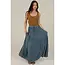 Angie Angie Maxi Skirt w Tie Ruffle-Detail (26X17)