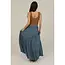 Angie Angie Maxi Skirt w Tie Ruffle-Detail (26X17)