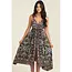 Angie Angie Midi Dress w/ Twist Front (C4G52)
