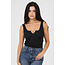 Angie Angie Rib Knit Notch Neck Tank (X2DF9)