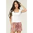 Angie Angie Self Belt Shorts (25Q77)