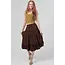 Angie Angie Smock Waist Midi Skirt (B6A73)