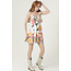 Angie Angie Spag Strap Tiered Tie-Back Dress with Panels (C4N05)