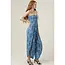 Angie Angie Strapless Smocked Jumpsuit (B5959)