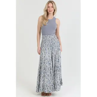 Angie Angie Tiered Skirt Smock Waist (26P57)