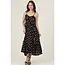 Angie Angie V Cut Maxi Dress w/ Lace Detail (C4H45)