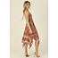 Angie Angie VNeck Halter Maxi Dress(C4888)