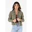 Angie Angie Washed Light Button Up Jacket (SJ919)