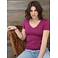 Angie Basic V-neck Tee Shirt (X2731)