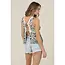 Angie Multi Tie Back Lace Trim Top (C2D12)